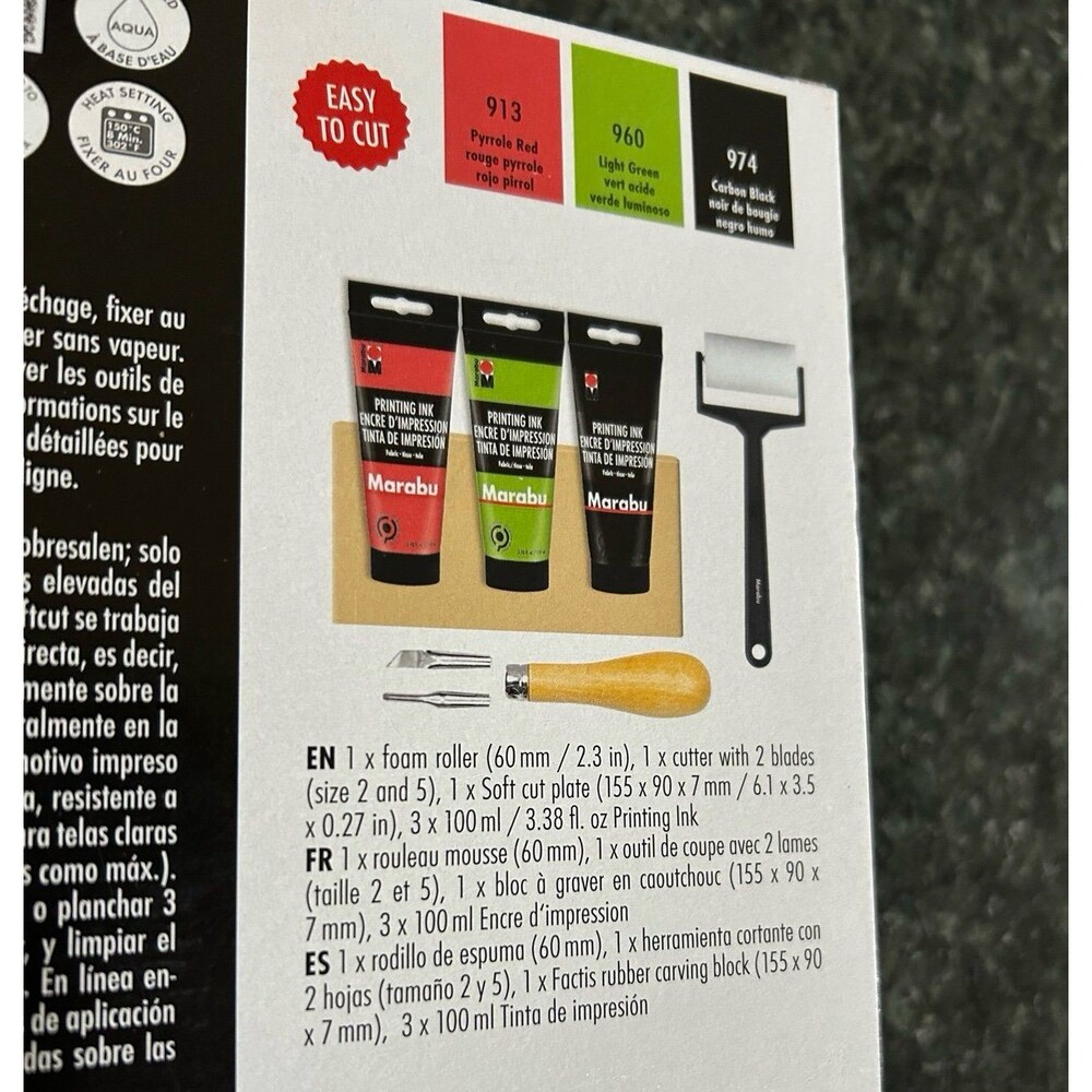 Block Printing Kit - New! - Picture 4 of 4